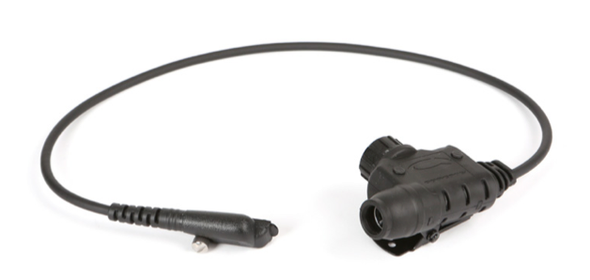 Ops-Core PTT U94 Motorola Turbo APX Black 18.5"