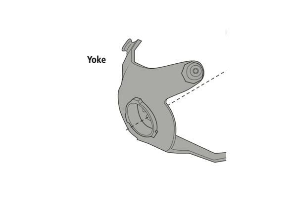 Ops-Core SOTR Yoke Assembly - NO Microphone