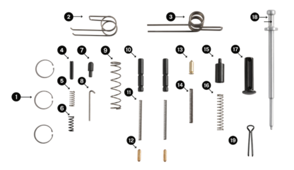 Colt AR15/M4 Field Repair Kit