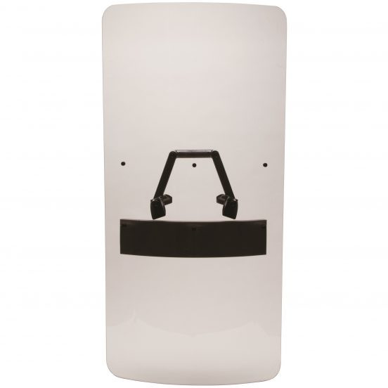 Monadnock 24x48 Peacekeeper Clear Riot Shield w/ Triangular Ambidextrous Handle