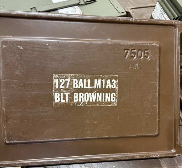 PMP .50 BMG M1A3 BLT Browning Linked Ammo 660 Grain Full Metal Jacket