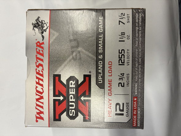 Winchester Super X 12-Gauge 7.5 Shot 2.75-Inch Shotgun Shells