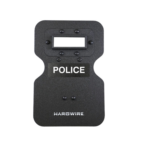 Hardwire Level IIIA Double Shooter’s Cut Tactical Shield with Viewport – 20" x 30" (Police / Sheriff / Custom Options)
