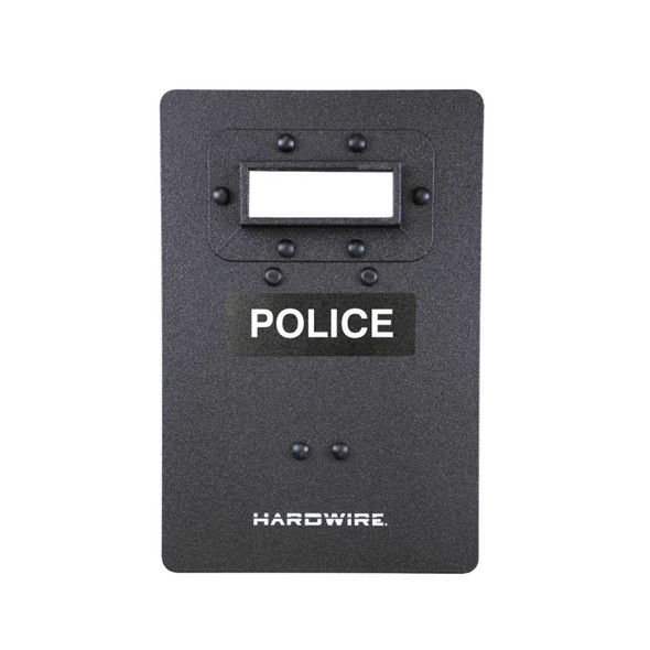 Hardwire Level IIIA Standard Cut Tactical Shield – 20" x 30" With or Without Viewport (Police / Sheriff / Custom Options)