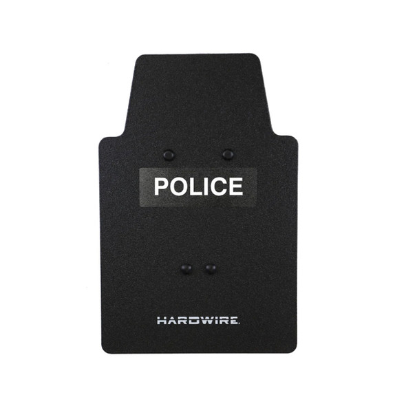 Hardwire Level IIIA Notched Tactical Shield – 20" x 30" Without Viewport (Police / Sheriff / Custom)