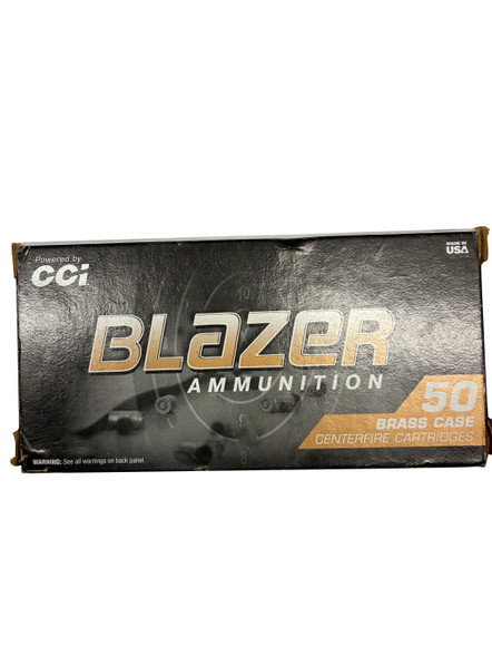 CCI Blazer Brass 9mm Luger 124 gr FMJ – 5201 (50 Rounds)