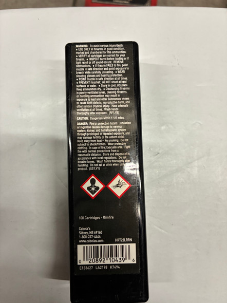 Herter’s .22 LR 40 Grain Plated Round Nose – HRT22LRRN (100 Rounds)