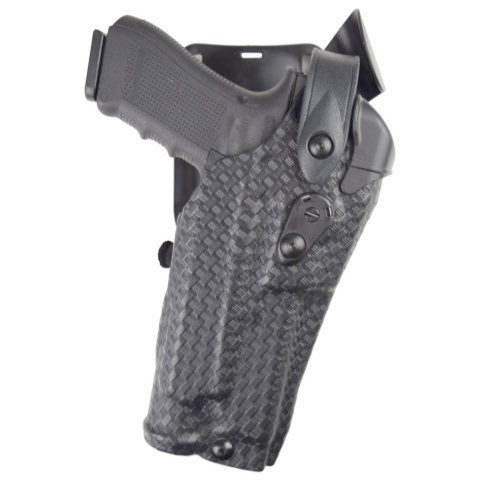 Safariland 6365RDS ALS/SLS Low-Ride Duty Holster, Level III, STX Basketweave - SIG P320/M17 using Red Dot and Weapon Light