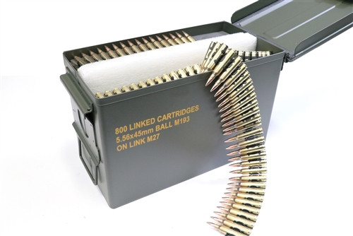 Magtech/CBC 5.56x45 M193 NATO Linked Ammo 55 Grain Full Metal Jacket