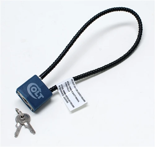 Colt Blue Cable Lock