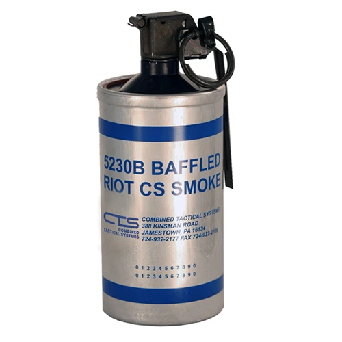 CTS 5230B CS Baffled Canister Grenade | Low Flame Potential