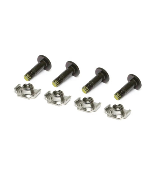 Ops-Core - Ballistic  Hardware RAILINK Kit 5, 21mm / 22mm, Total of (4) Screws and (4) T-Nuts, Black