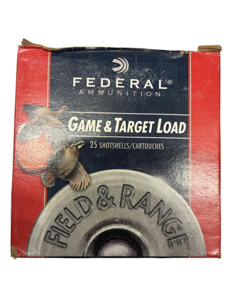Federal Game & Target Load Field & Range 12 Gauge 2-3/4" 1 oz #8 Shot 1290 FPS – FRL128 (25 Rounds)