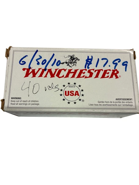 Winchester .38 Special 130 gr FMJ Target/Range – Q4171 (40 Rounds in Box)