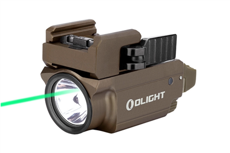 Olight Baldr Mini 600 Lumen Rechargeable WeaponLight w/ Green Laser