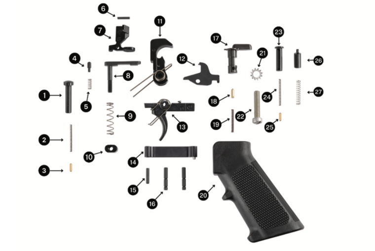 Colt Lower Receiver Parts Kit