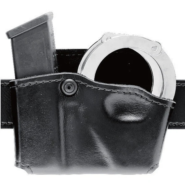 Safariland 573 Open Top Pistol Magazine & Handcuff Pouch