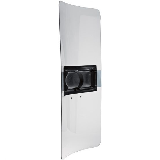 Monadnock 24x48 Peacekeeper II Clear Riot Shield w/ Custom-Molded Ambidextrous Handle