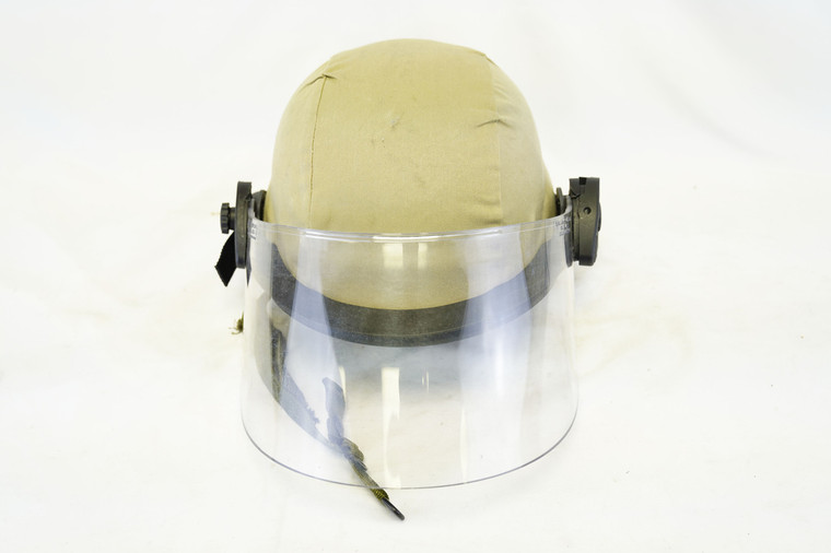 Genuine US Military Surplus Tan Cloth Cover Kevlar PASGT Helmet