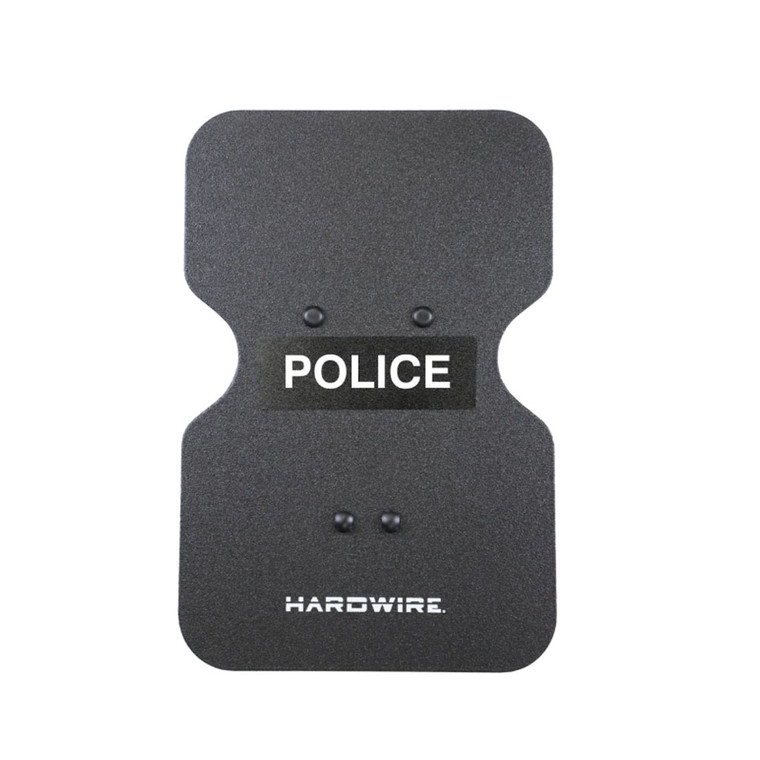 Hardwire Level IIIA Double Shooter’s Cut Tactical Shield with Viewport – 20" x 30" (Police / Sheriff / Custom Options)