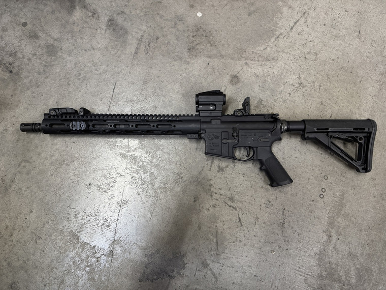 Colt M4 Carbine 5.56mm Semi-Auto Rifle w/ Full Length MLOK Handguard & Vortex Sparc Red Dot