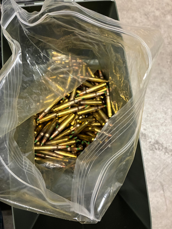 Lake City 5.56 NATO M855 Green Tip – Loose Bulk in Ammo Can (Count Unverified)