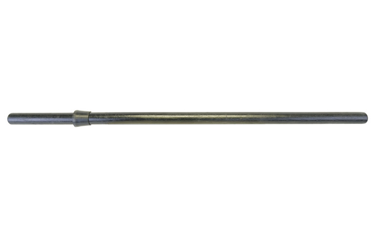 Black Wood Straight Nightstick Baton with Handle Collar Ring