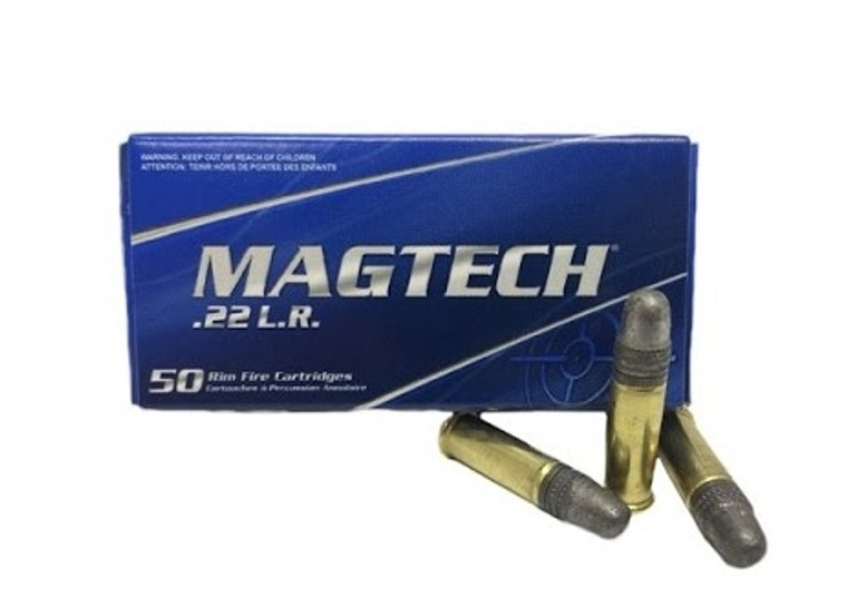 Magtech .22LR Rimfire Ammo 40 Grain Standard Velocity Lead Round Nose