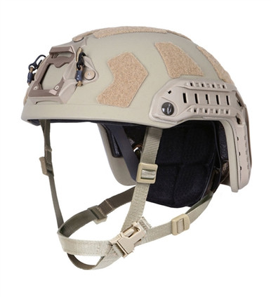 Ops-Core FAST SF Super High Cut Ballistic Helmet w/ Skeleton Shroud ...