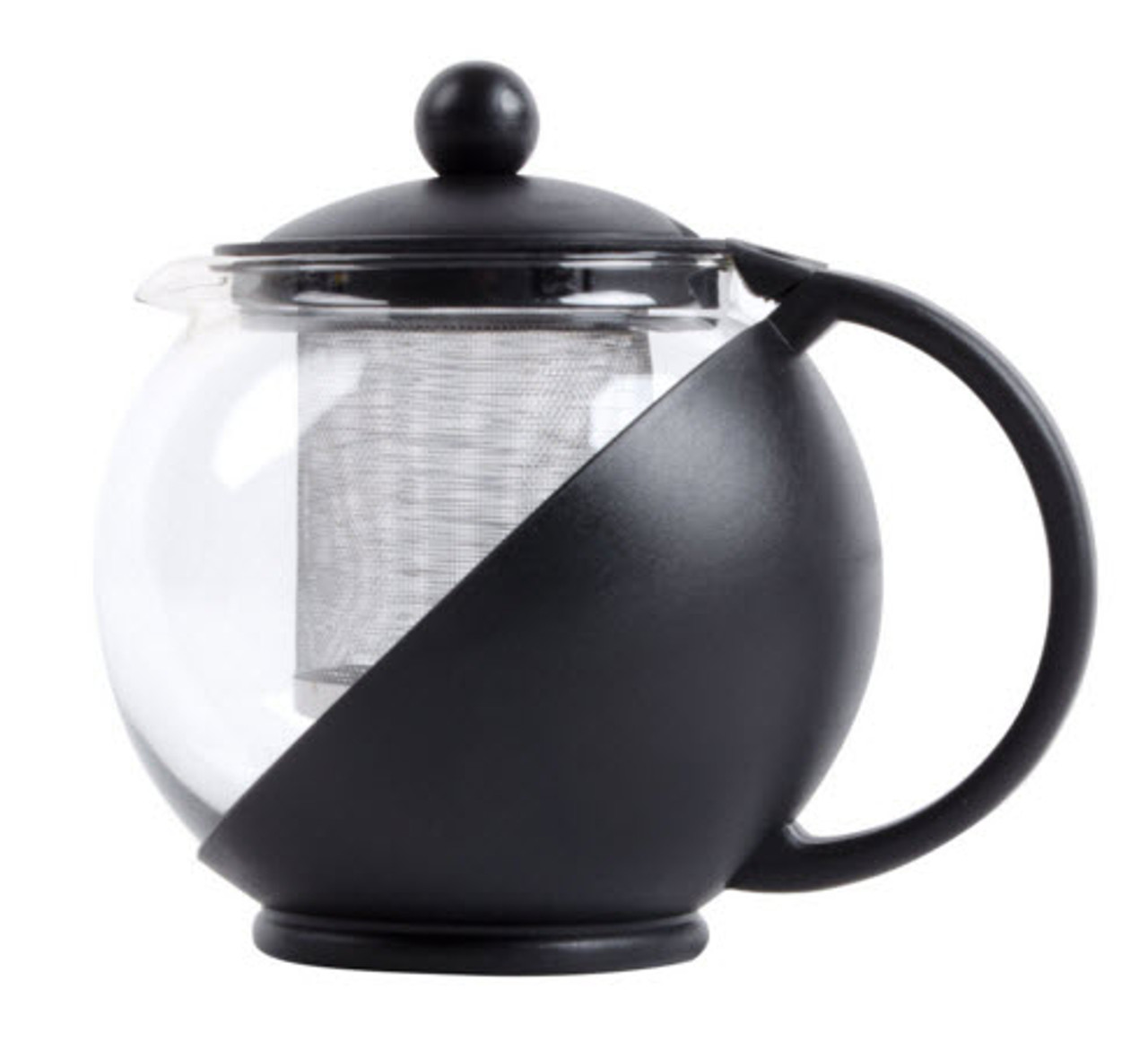 Glass tea pot, black tea pot, personal small pot