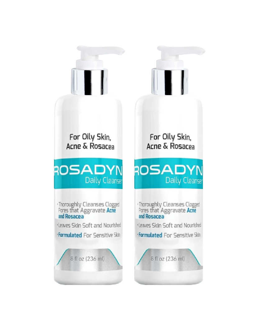 Rosadyn Gel Cleanser 2-Pack (Normal to Oily Skin)  - Antibacterial and Skin Strengthening