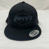 Black/Black logo Hoppos snap back