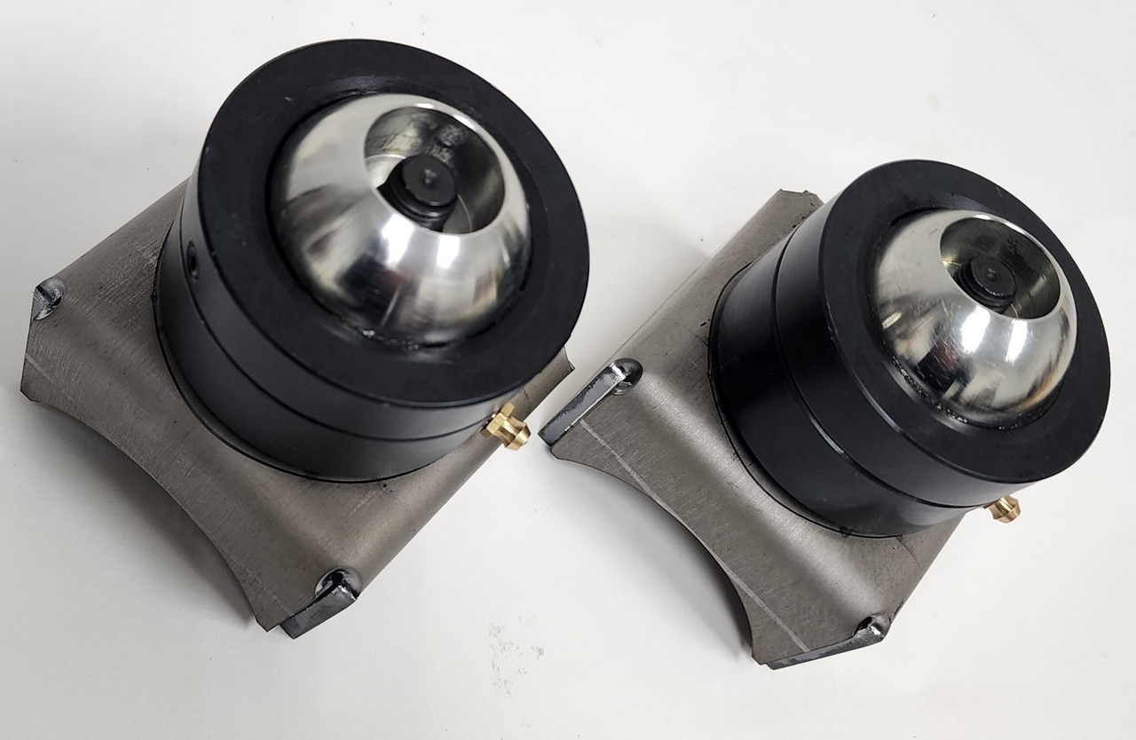Powerballs w/ Weld-in Perch (Pair) - Hoppo's Custom Suspension