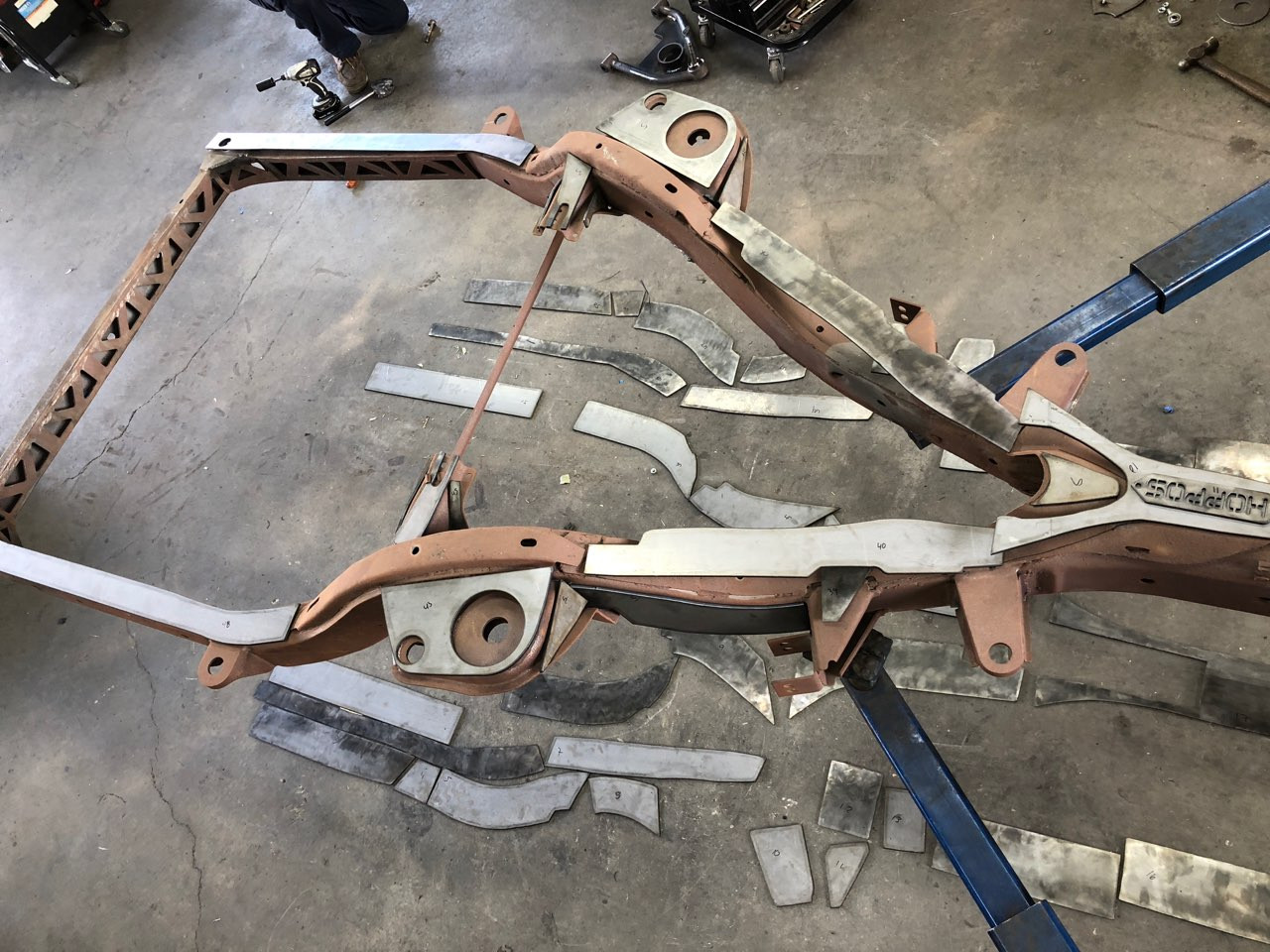 59-64 Impala Convertible Reinforcement Kit - Hoppo's Custom