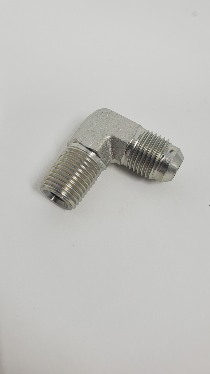 6 JIC x 1/4 Pipe-90 - Hoppo's Custom Suspension Works - Hoppo's