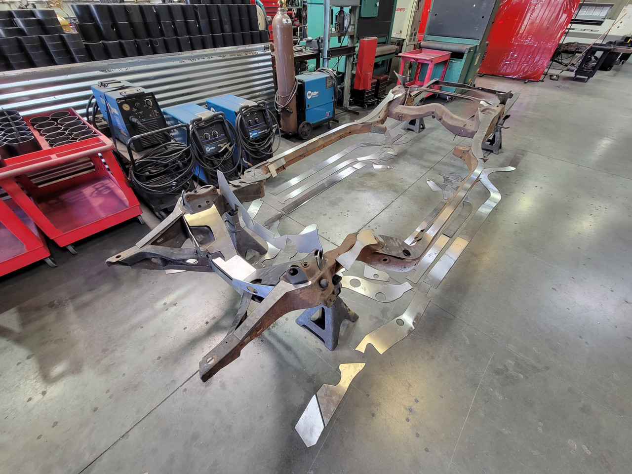 65-66 Impala Hard Top Frame Reinforcement Kit - Hoppo's Custom