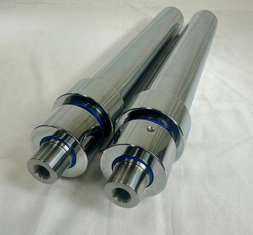 22" Chrome Telescopic Cylinder (Pair)