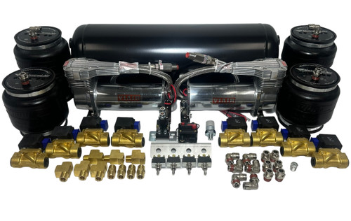 3/8" Air Kit w/ 485s (Front/Back/Side/Side)