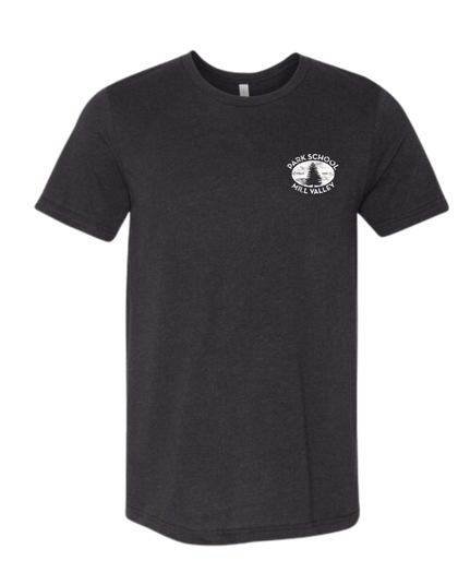 Adult Short Sleeve Tee - Black with Small Logo