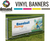 Vinyl Banner - 1ft x Custom Width