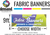 Fabric Banner - 9ft x Custom Width