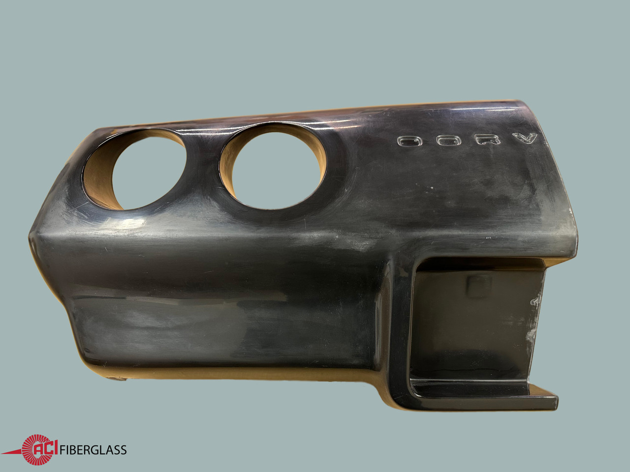 C3 - 1974 ONLY BUMPER, STOCK (2PC) REAR TRUFLEX