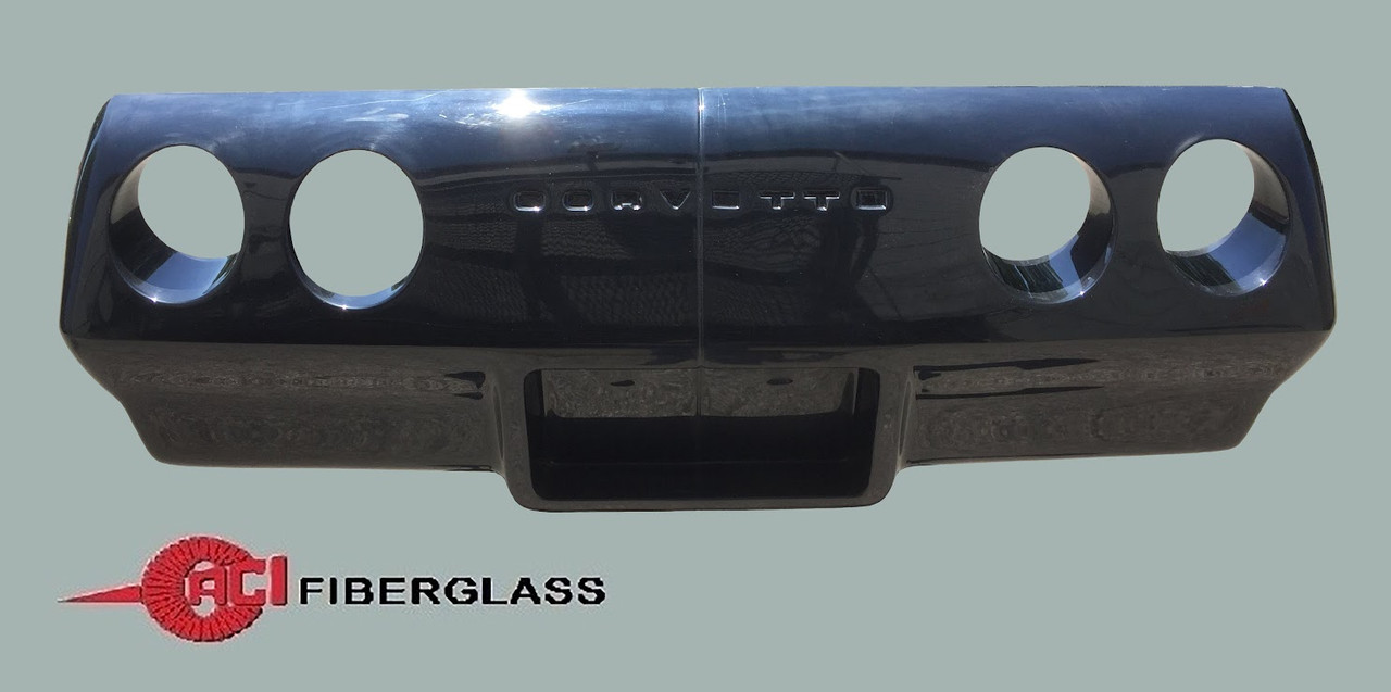 C3 - 1974 ONLY BUMPER, STOCK STYLE (1PC) REAR  TRUFLEX