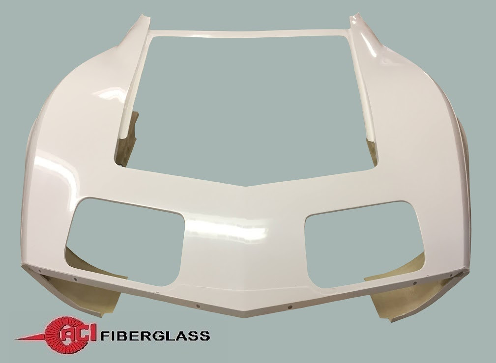 C3 - 1973-1974 FRONT END, (1PC) DOOR TO DOOR