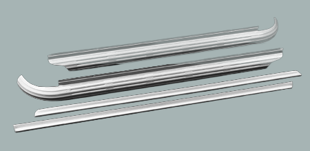 C2 - 1963-1967 COVER, SIDE EXHAUST (4PC)