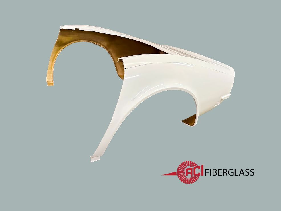 C3 - 1970-1973 REAR END CONVERTIBLE, (1PC) DOOR TO DOOR