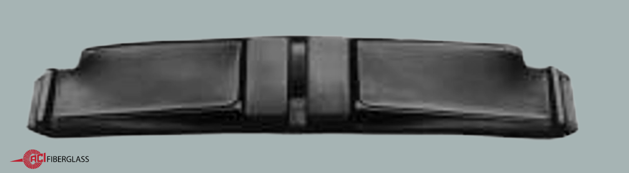 C3 - 1968-1975 CONVERTIBLE TOP HEADER TRIM PANEL