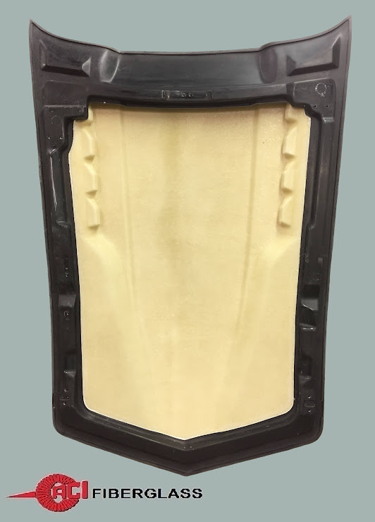 C3 - 1968-1976 HOOD, VENTED HIGH RISE