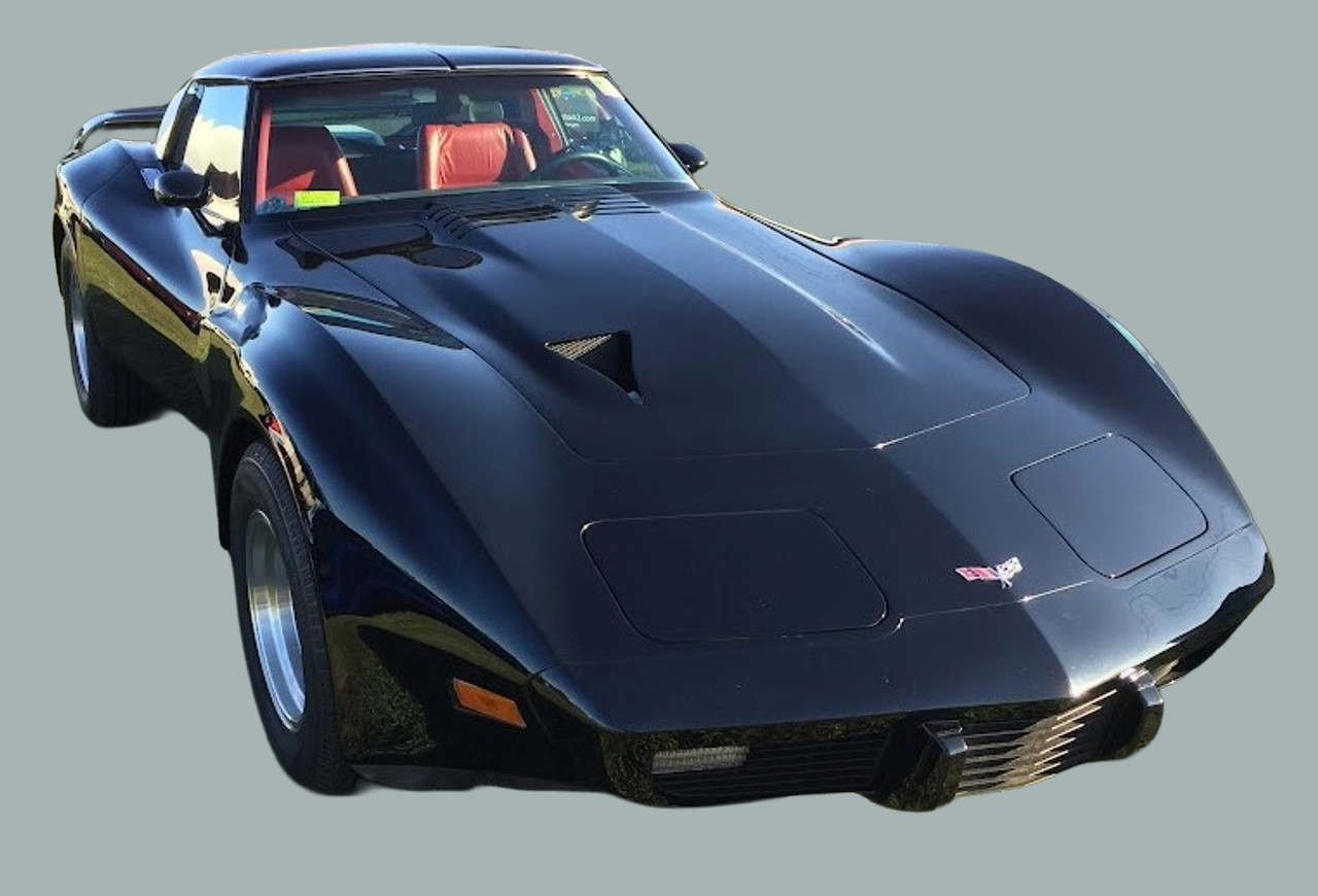 C3 - 1968-1976 HOOD, TURBO STYLE (Single Naca Duct)