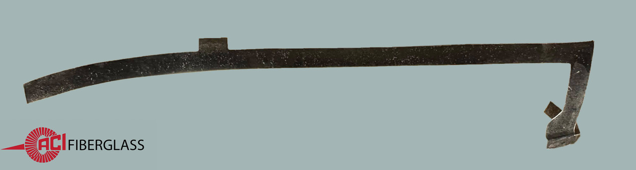 C3 - 1968-1973 BONDING STRIP, (Quarter Panel To Deck) LH